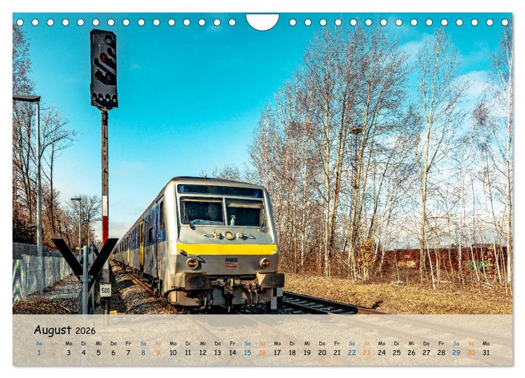 Produktbild: Nahverkehr in Chemnitz (Wandkalender 2026 DIN A4 quer), CALVENDO Monatskalender