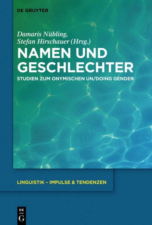 Produktbild: Namen und Geschlechter