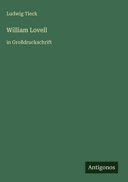 Produktbild: William Lovell