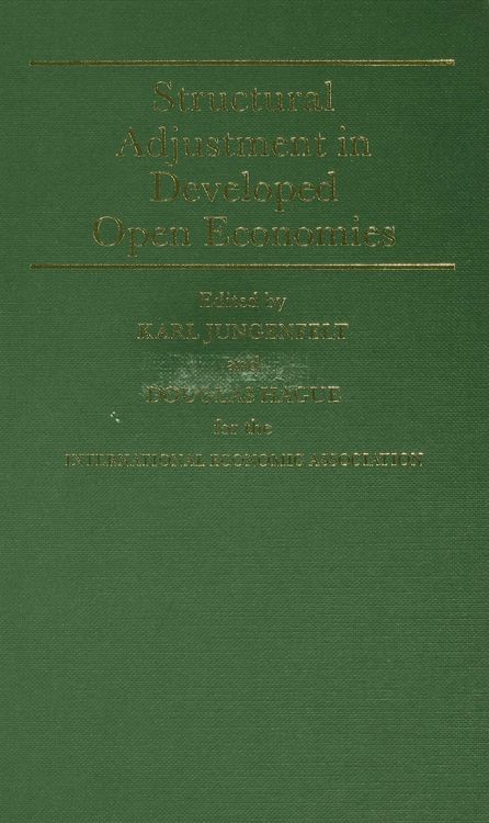 Produktbild: Structural Adjustment in Developed Open Economies