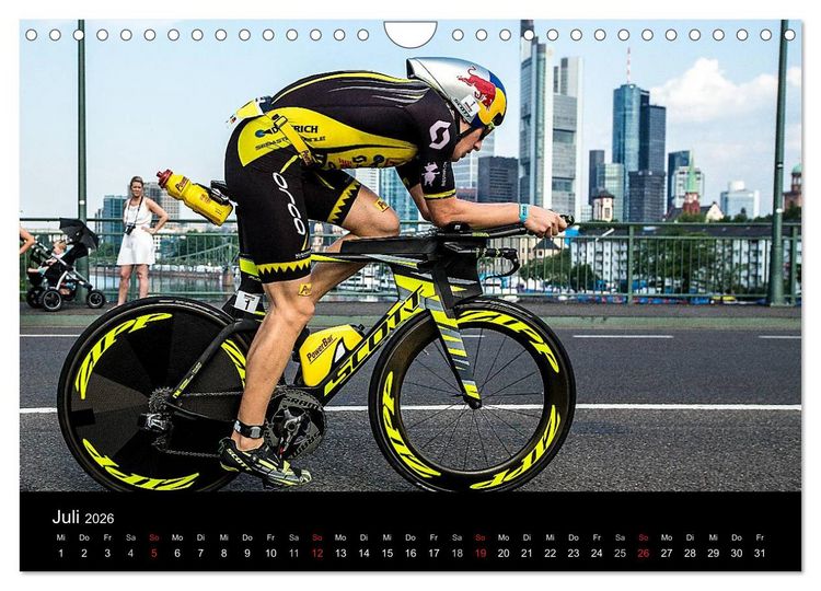 Produktbild: TRIATHLON 2026 (Wandkalender 2026 DIN A4 quer), CALVENDO Monatskalender