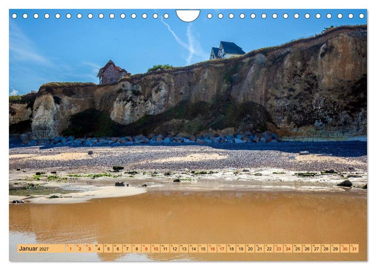 Produktbild: Die Normandie f&uuml;r Entdecker (Wandkalender 2027 DIN A4 quer), CALVENDO Monatskalender