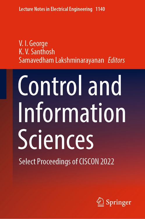 Produktbild: Control and Information Sciences