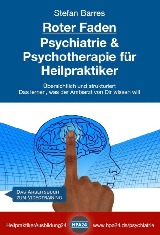 Produktbild: Roter Faden Psychiatrie und Psychotherapie f&uuml;r Heilpraktiker