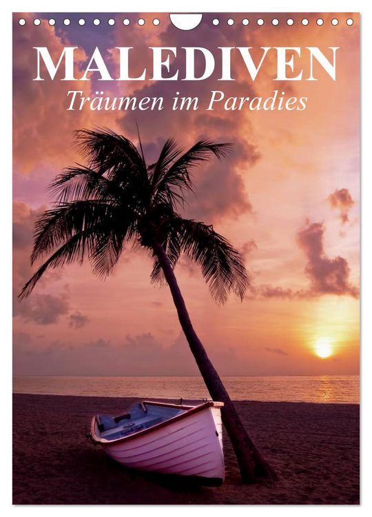 Produktbild: Malediven - Tr&auml;umen im Paradies (Wandkalender 2026 DIN A4 hoch), CALVENDO Monatskalender