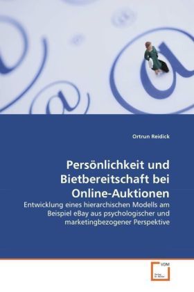 Produktbild: Reidick, O: Pers&ouml;nlichkeit und Bietbereitschaft bei Online-A