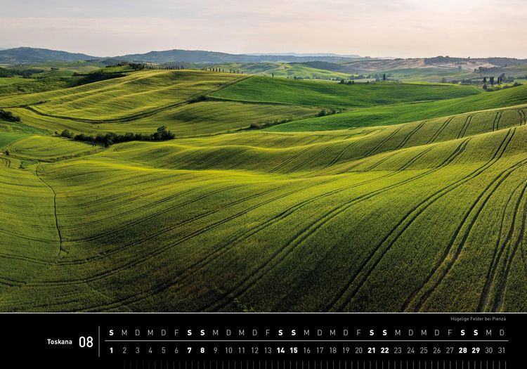Produktbild: Toskana Premiumkalender 2027