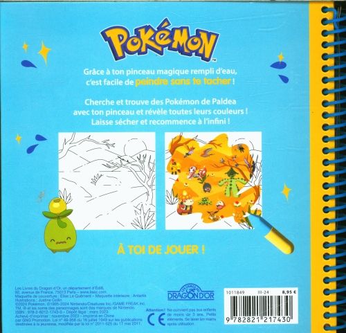 Produktbild: Pok&eacute;mon : pinceau magique : bienvenue &agrave; Paldea