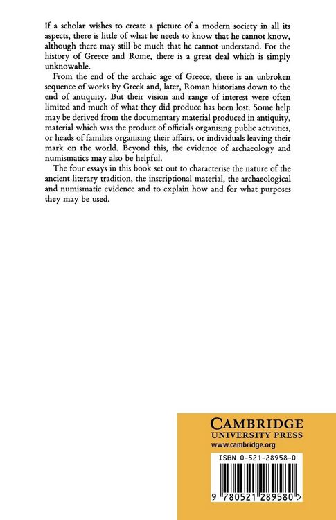Produktbild: Sources for Ancient History