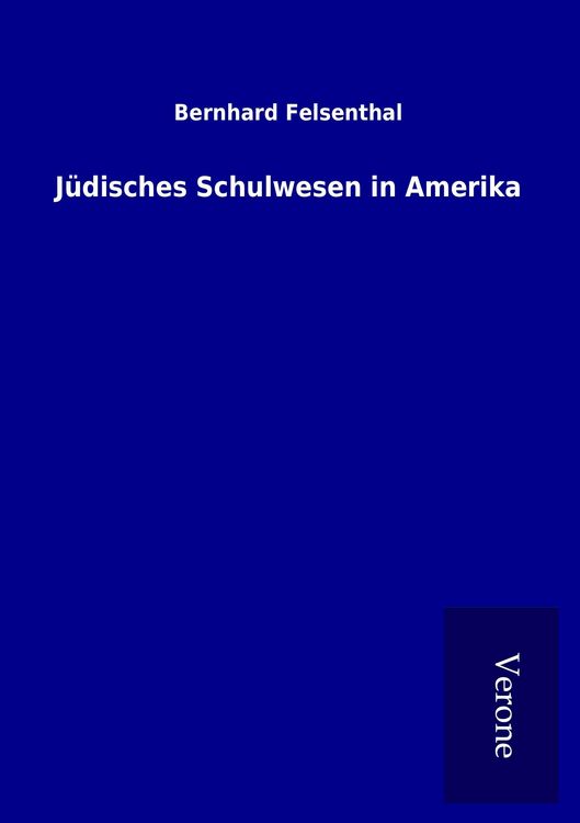 Produktbild: J&uuml;disches Schulwesen in Amerika