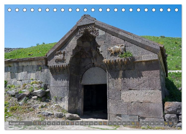 Produktbild: Armenien entdecken (Tischkalender 2026 DIN A5 quer), CALVENDO Monatskalender