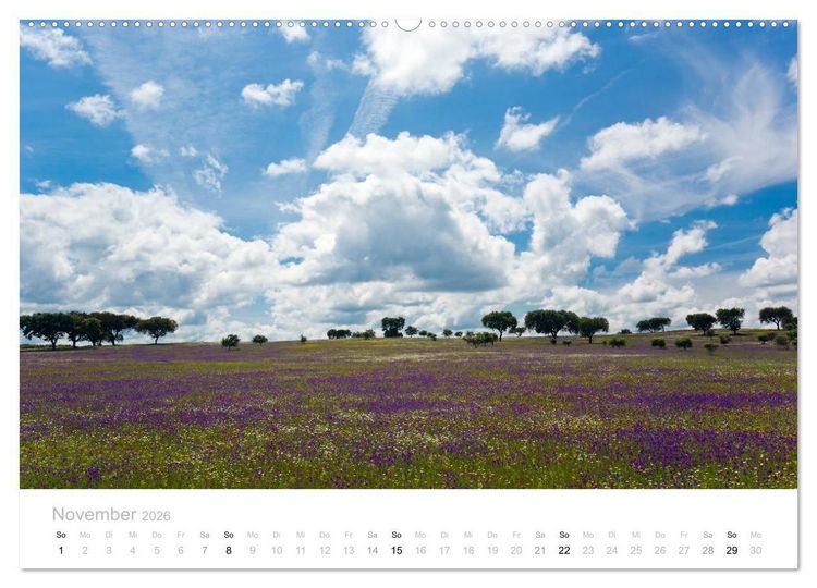 Produktbild: Portugal im Fr&uuml;hling (hochwertiger Premium Wandkalender 2026 DIN A2 quer), Kunstdruck in Hochglanz