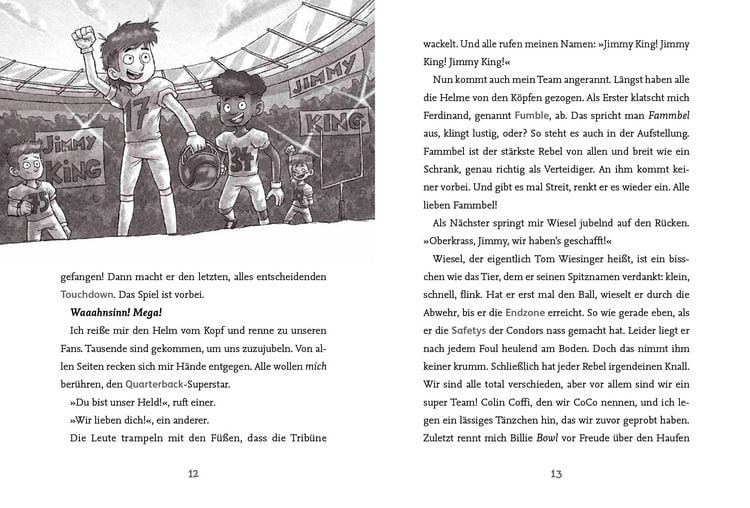 Produktbild: Die Football-Freunde &ndash; Touchdown f&uuml;r die Grasdorf Rebels