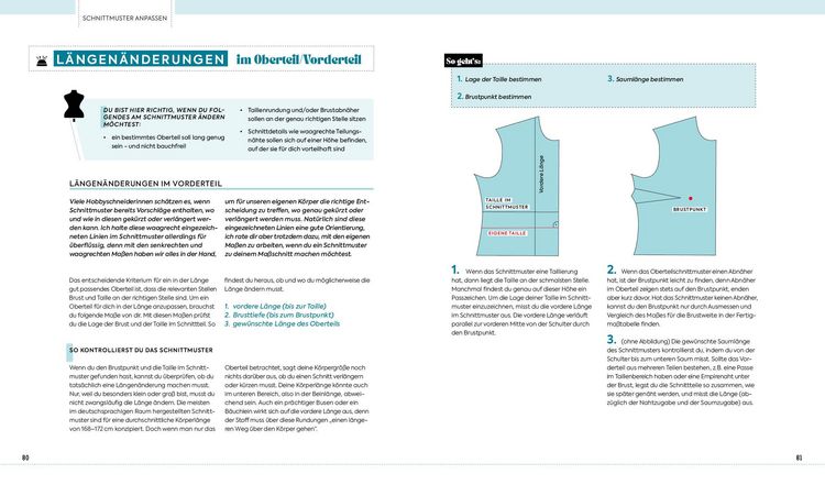 Produktbild: Passt perfekt &ndash; Schnittmuster an die eigene K&ouml;rperform anpassen