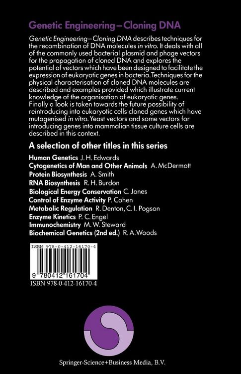 Produktbild: Genetic Engineering Cloning DNA