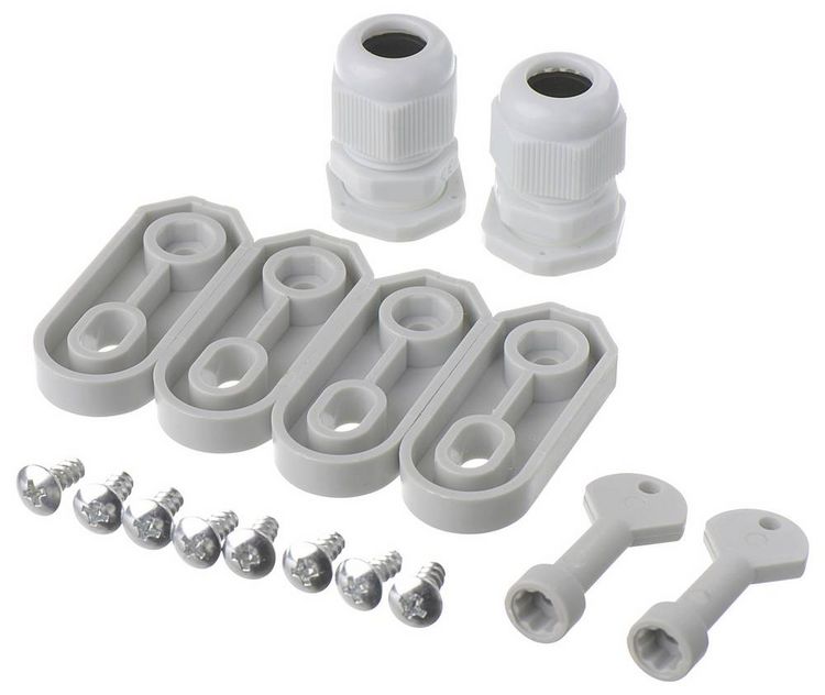 Produktbild: TRU COMPONENTS TC-PSC-20x30x16 Schaltschrank 200 x 300 x 160 ABS Hellgrau 1St.