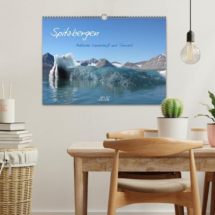 Produktbild: Spitzbergen (Wandkalender 2026 DIN A3 quer), CALVENDO Monatskalender