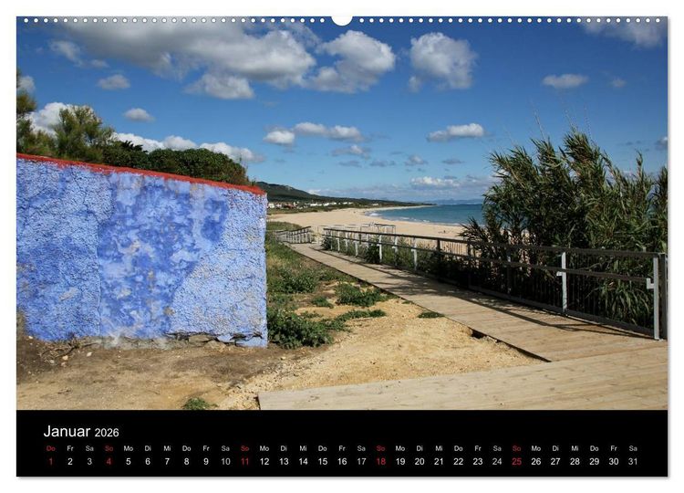Produktbild: Tarifa - Andalusien (hochwertiger Premium Wandkalender 2026 DIN A2 quer), Kunstdruck in Hochglanz