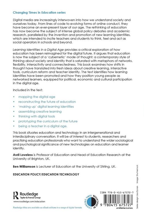 Produktbild: Learning Identities in a Digital Age