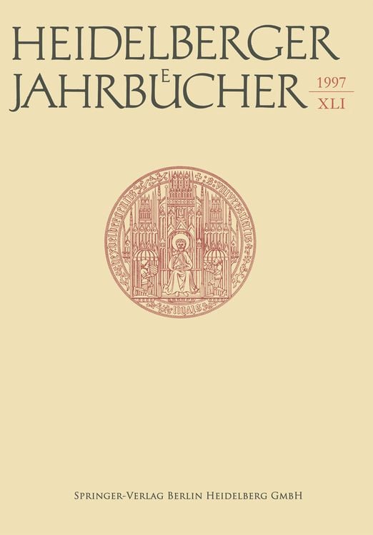 Produktbild: Heidelberger Jahrb&uuml;cher