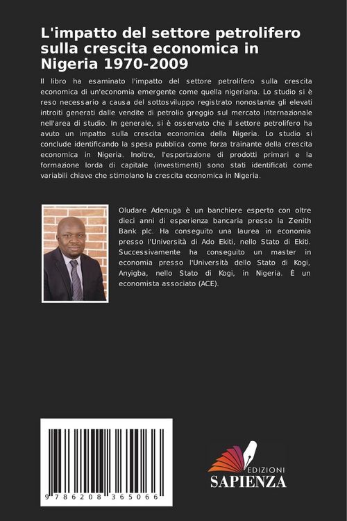 Produktbild: L'impatto del settore petrolifero sulla crescita economica in Nigeria 1970-2009
