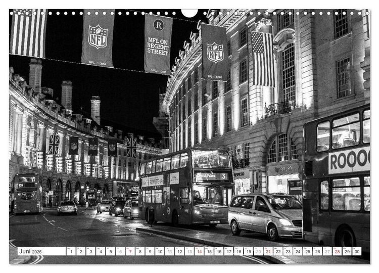 Produktbild: London Stadt an der Themse (Wandkalender 2026 DIN A3 quer), CALVENDO Monatskalender