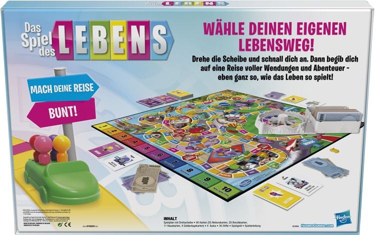 Produktbild: Hasbro - Spiel des Lebens