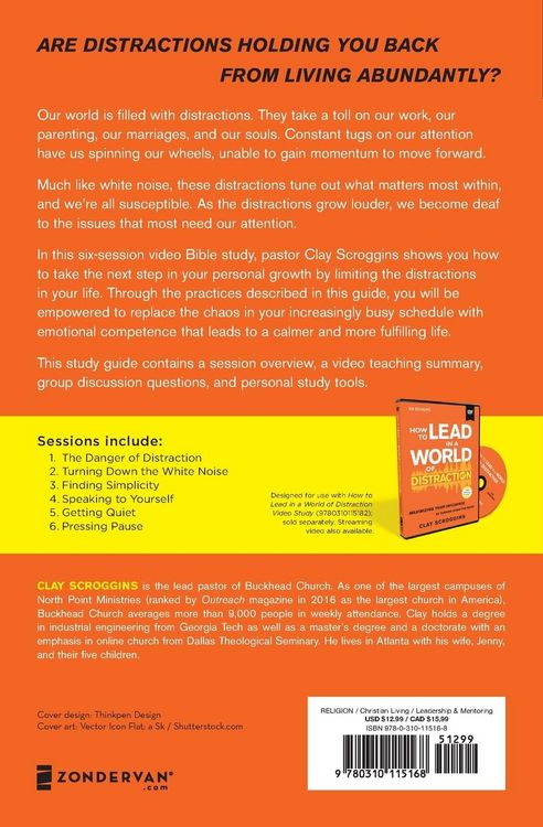 Produktbild: How to Lead in a World of Distraction Study Guide