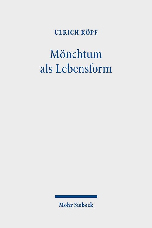 Produktbild: M&ouml;nchtum als Lebensform