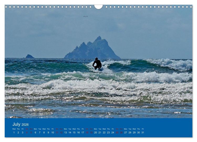 Produktbild: Skellig Coast (Wall Calendar 2026 DIN A3 landscape), CALVENDO 12 Month Wall Calendar