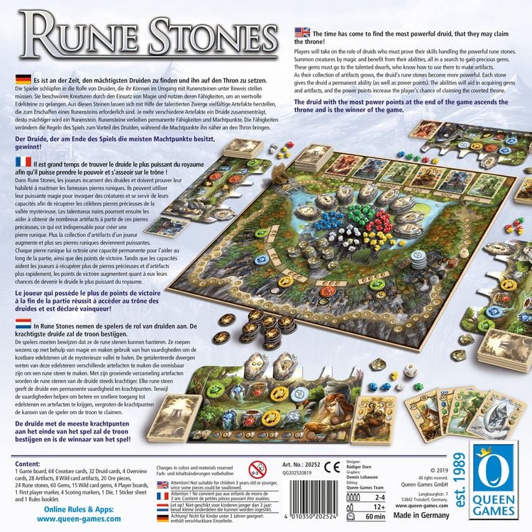Produktbild: Queen Games 20252 - Rune Stones