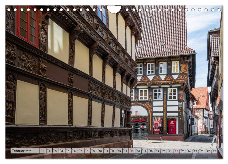 Produktbild: Historisches Fachwerk - Stadt Einbeck (Wandkalender 2026 DIN A4 quer), CALVENDO Monatskalender