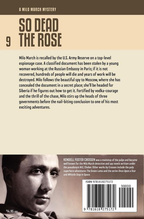 Produktbild: Milo March #9: So Dead the Rose