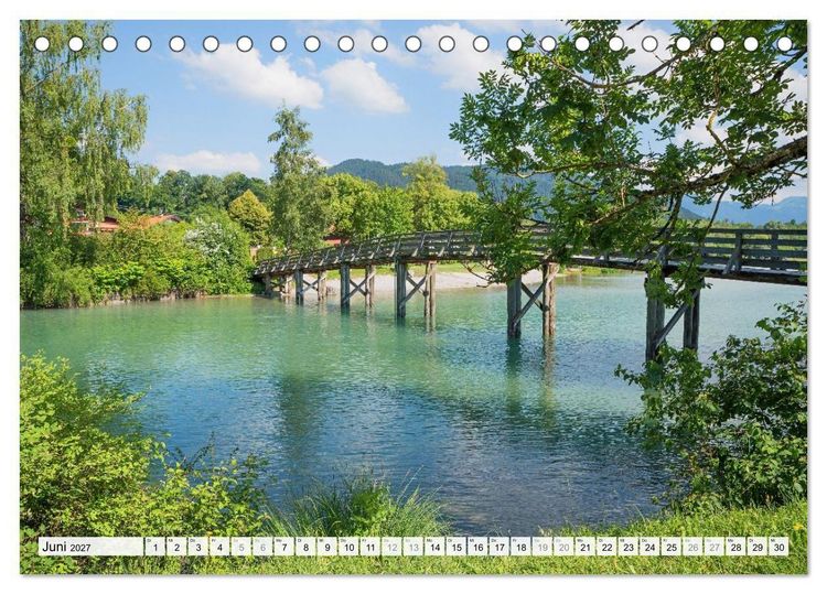 Produktbild: Es is so schee am Tegernsee (Tischkalender 2027 DIN A5 quer), CALVENDO Monatskalender
