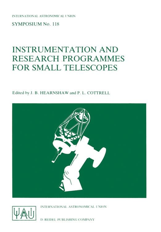 Produktbild: Instrumentation and Research Programmes for Small Telescopes