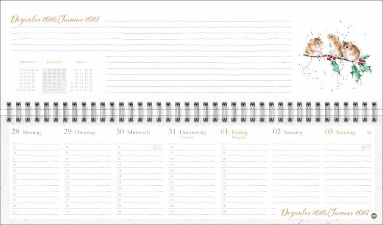 Produktbild: Hannah Dale : Wochenquerplaner 2027