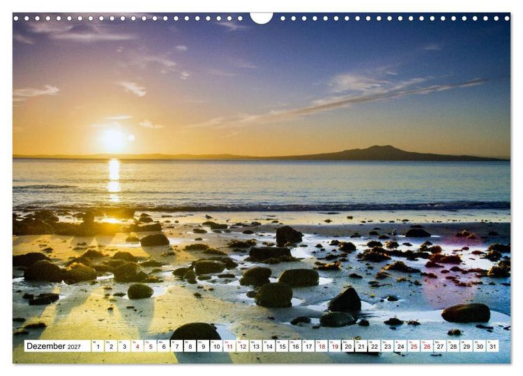 Produktbild: Neuseeland - Die sch&ouml;nsten Orte am anderen Ende der Welt (Wandkalender 2027 DIN A3 quer), CALVENDO Monatskalender