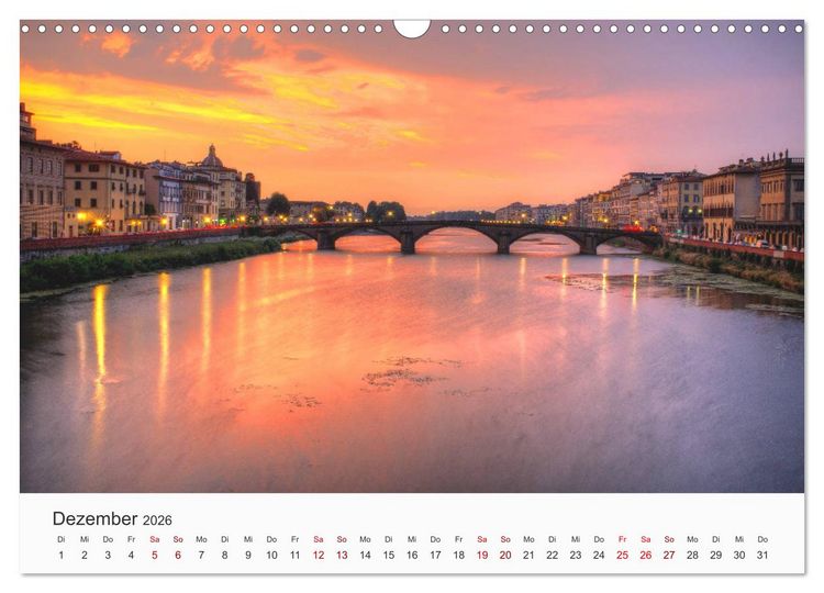 Produktbild: Toskana - idyllische Landschaft (Wandkalender 2026 DIN A3 quer), CALVENDO Monatskalender