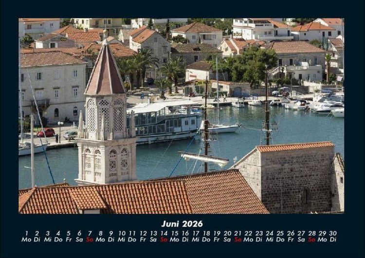 Produktbild: Kroatien 2026 Fotokalender DIN A4