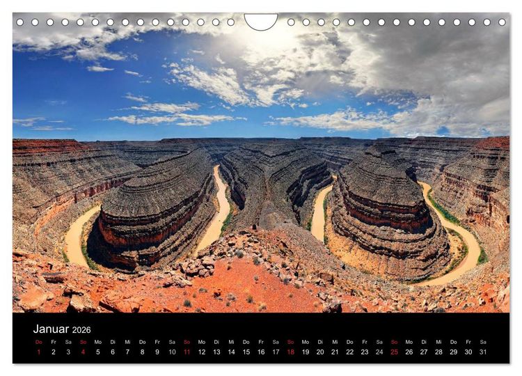 Produktbild: USA S&uuml;d-West (Wandkalender 2026 DIN A4 quer), CALVENDO Monatskalender