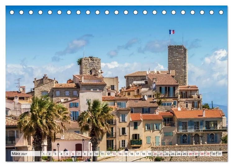 Produktbild: Historischer Charme Europas (Tischkalender 2027 DIN A5 quer), CALVENDO Monatskalender