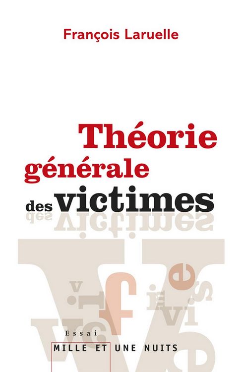 Produktbild: Th&eacute;orie g&eacute;n&eacute;rale des victimes