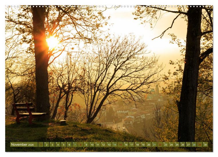 Produktbild: Veliko Tarnovo - Die romantischste Stadt Bulgariens (hochwertiger Premium Wandkalender 2026 DIN A2 quer), Kunstdruck in Hochglanz