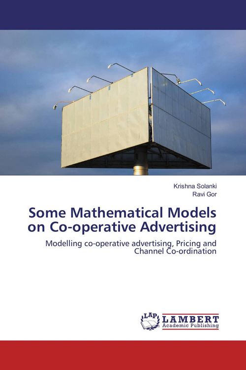 Produktbild: Some Mathematical Models on Co-operative Advertising