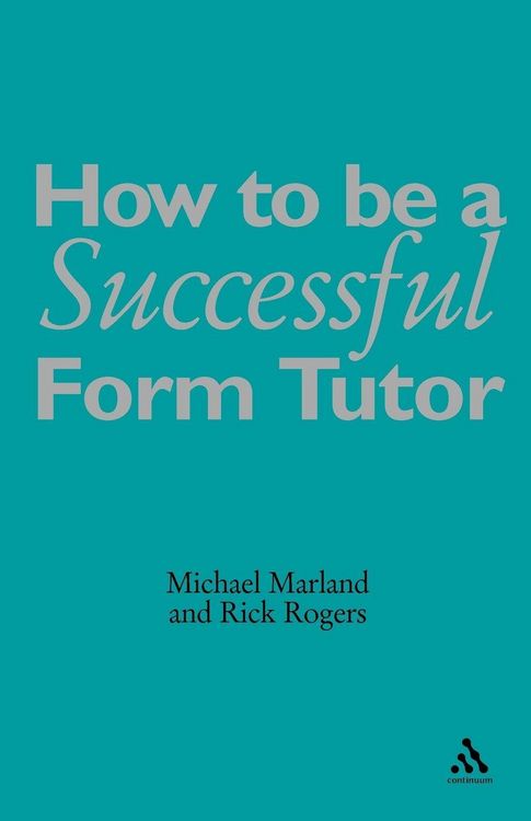 Produktbild: How to Be a Successful Form Tutor