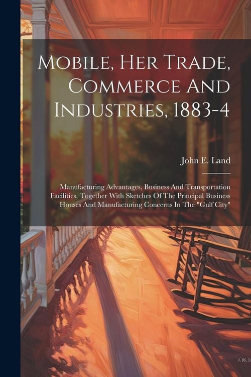 Produktbild: Mobile, Her Trade, Commerce And Industries, 1883-4: Manufacturing Advantages, Business And Transportation Facilities, Together With Sketches Of The Pr