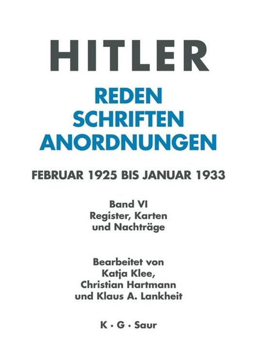 Produktbild: Register, Karten und Nachtr&auml;ge