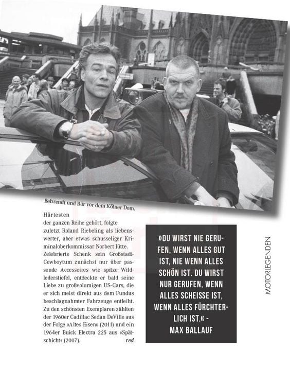 Produktbild: Motorlegenden - Derrick, Schimanski & Co.