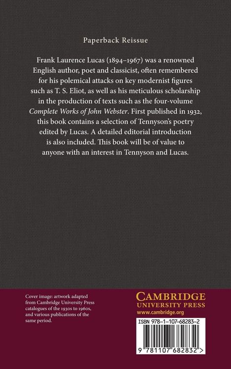 Produktbild: Alfred, Lord Tennyson