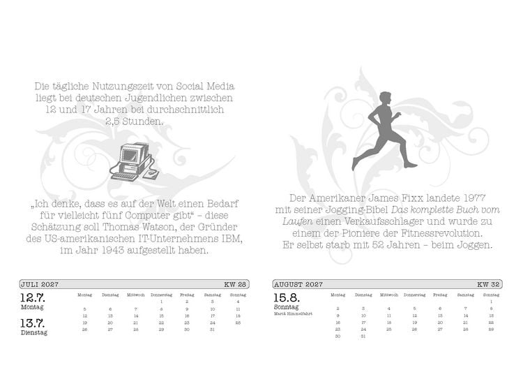 Produktbild: Unn&uuml;tzes Wissen Kalender 2027